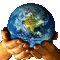 earth erde hands fantasy surreal terre  tube - GIF animate gratis GIF animata