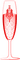 Champagne.Glass.Red - PNG gratuit GIF animé