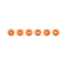 summer text orange dolceluna flower - png gratis GIF animado