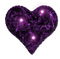 Kaz_Creations Purple Heart - zadarmo png animovaný GIF