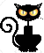 chat noir gif black cat - Ingyenes animált GIF animált GIF