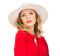 Женщина в шляпе - ingyenes png animált GIF