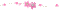 pink fleur border flower deco gif - Безплатен анимиран GIF анимиран GIF