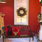 Red Christmas Background - Darmowy animowany GIF animowany gif