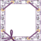 frame vintage purple cadre violet