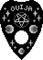 Ouija planchette pixel webcore - gratis png geanimeerde GIF
