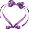 Wstążka fiolet - darmowe png animowany gif