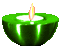 candle fire kerzenlicht  deco tube gif anime animated animation green kerze feuer light chandelles candlelight bougie bougies candles kerzen feu lumière licht