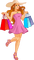 Shopping Woman - Bogusia - ilmainen png animoitu GIF