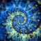 fond-background-animation-encren-tube_spiral multicolour-gif-blue-yellow_Blue DREAM 70