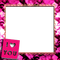 kikkapink purple valentine frame - bezmaksas png animēts GIF