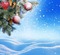Background Christmas Blue White Snow - Bogusia - ilmainen png animoitu GIF