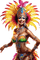 loly33 femme carnaval - PNG gratuit GIF animé