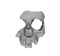 skull bp - zadarmo png animovaný GIF