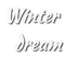 Winter Text White - Bogusia - ilmainen png animoitu GIF