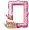 kikkapink deco scrap birthday frame cake - png gratis GIF animasi