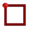Small Red Frame - png gratuito GIF animata