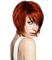Portrait femme rousse - png gratuito GIF animata
