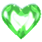 clear green heart gif Bb2 - Nemokamas animacinis gif animuotas GIF