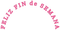 Feliz Fin de Semana.Texto rosa.Victoriabea - Free PNG Animated GIF