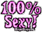 100 percent sexy - 無料のアニメーション GIF アニメーションGIF