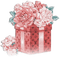 soave deco gift box flowers rose  valentine - png gratuito GIF animata