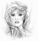 visage de femme - Nemokamas animacinis gif animuotas GIF