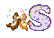image encre lettre S symbole de musique écureuils Disney edited by me - Free animated GIF Animated GIF