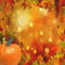 pumpkin citrouille kürbis   autumn automne herbst fond background hintergrund leaves laub feuilles  halloween  gif anime animated animation