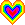 rainbow heart - Δωρεάν κινούμενο GIF κινούμενο GIF