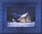 Landscape.Paysage.Winter.Frame.Hiver.Cadre.Snow.Neige.Blue.Nuit.Night.Victoriabea - GIF animado grátis Gif Animado