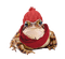 Toad with Winter Hat and Scarf - png gratis GIF animado