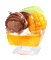 Ice cream. Dessert. Leila - Bezmaksas animēts GIF animēts GIF