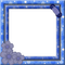 cecily-cadre en bleu (mis à la forme) - gratis png animerad GIF
