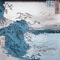 soave background oriental animated blue brown - Animovaný GIF zadarmo animovaný GIF
