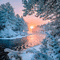 winter  background by nataliplus - Bezmaksas animēts GIF animēts GIF