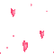 pink hearts gif - GIF animé gratuit GIF animé