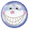 Smiling Full Moon - Безплатен анимиран GIF анимиран GIF