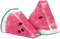 soave deco summer fruit  watermelon pink green - бесплатно png анимированный гифка