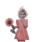 kikkapink pink girl baby child sunflower - ilmainen png animoitu GIF
