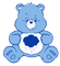 grumpy bear care bears cartoon - δωρεάν png κινούμενο GIF
