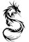 tribal dragon - png gratis GIF animasi