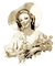 Vintage Woman beige - Free PNG Animated GIF