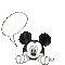 Mickey Mouse Hello - GIF animé gratuit GIF animé