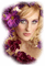 Kaz_Creations Woman Femme Flowers - Free PNG Animated GIF