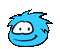 Blue Puffle - Darmowy animowany GIF animowany gif