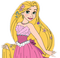Rapunzel - png gratuito GIF animata