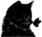Back cat - kostenlos png Animiertes GIF