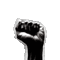 Speak Up Black Lives Matter - GIF animado grátis Gif Animado
