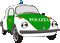 car auto voiture  deco tube gif anime animated animation police polizei - GIF animate gratis GIF animata